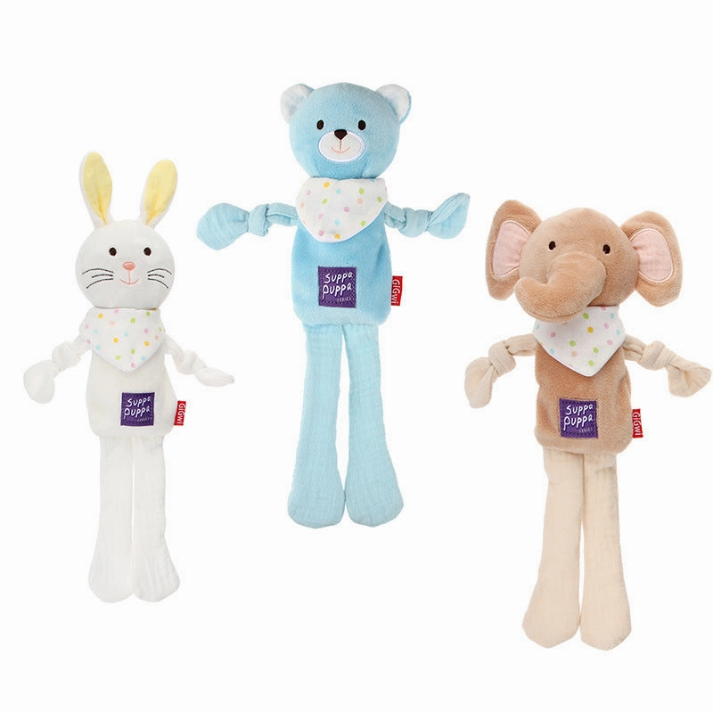 Milky Cute Barking Stick Series Sounding Plush Toy Dog Toy