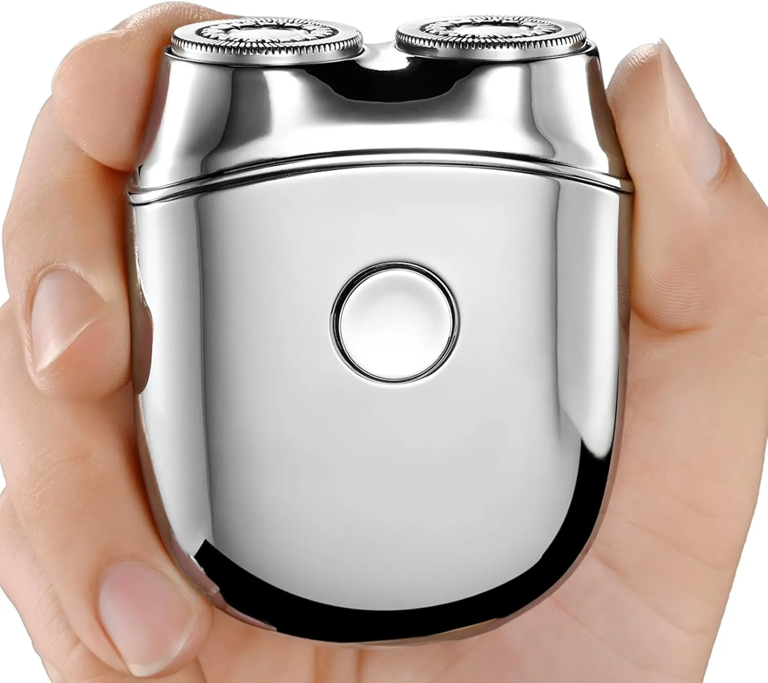 Mini M30 Kongeeker Portable Electric Shavers for Men, Silver
