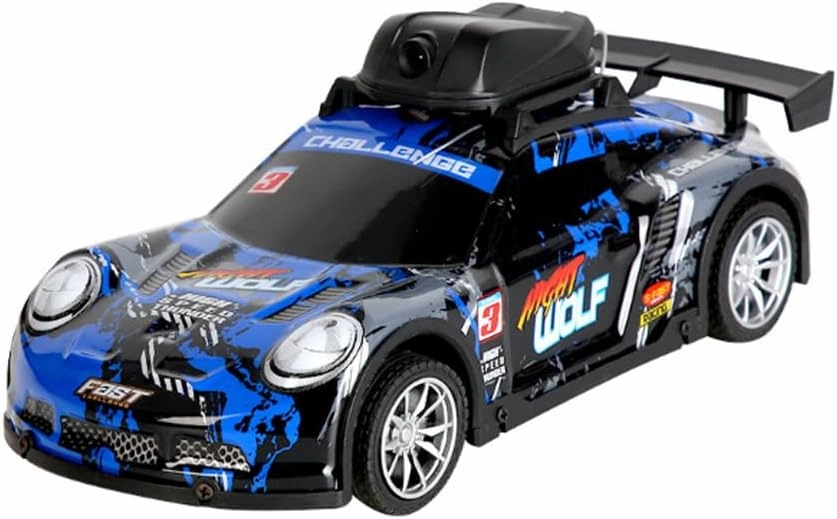 Mini RC Drift Car for Adults, 2.4GHz 4CH APP-Controlled RC Car with HD Camera & LED Light, Real-Time Recording RC Racing Toys Hobbyist Gift