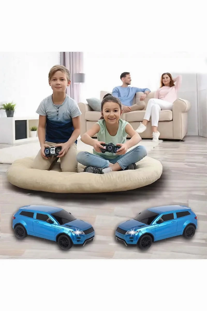 Mini Rechargeable Remote Control Car (Blue)