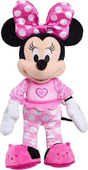 Minnie Mouse Happy Helpers Singing Plush, Officially Licensed Kids Toys for Ages 3 Up by Just Play