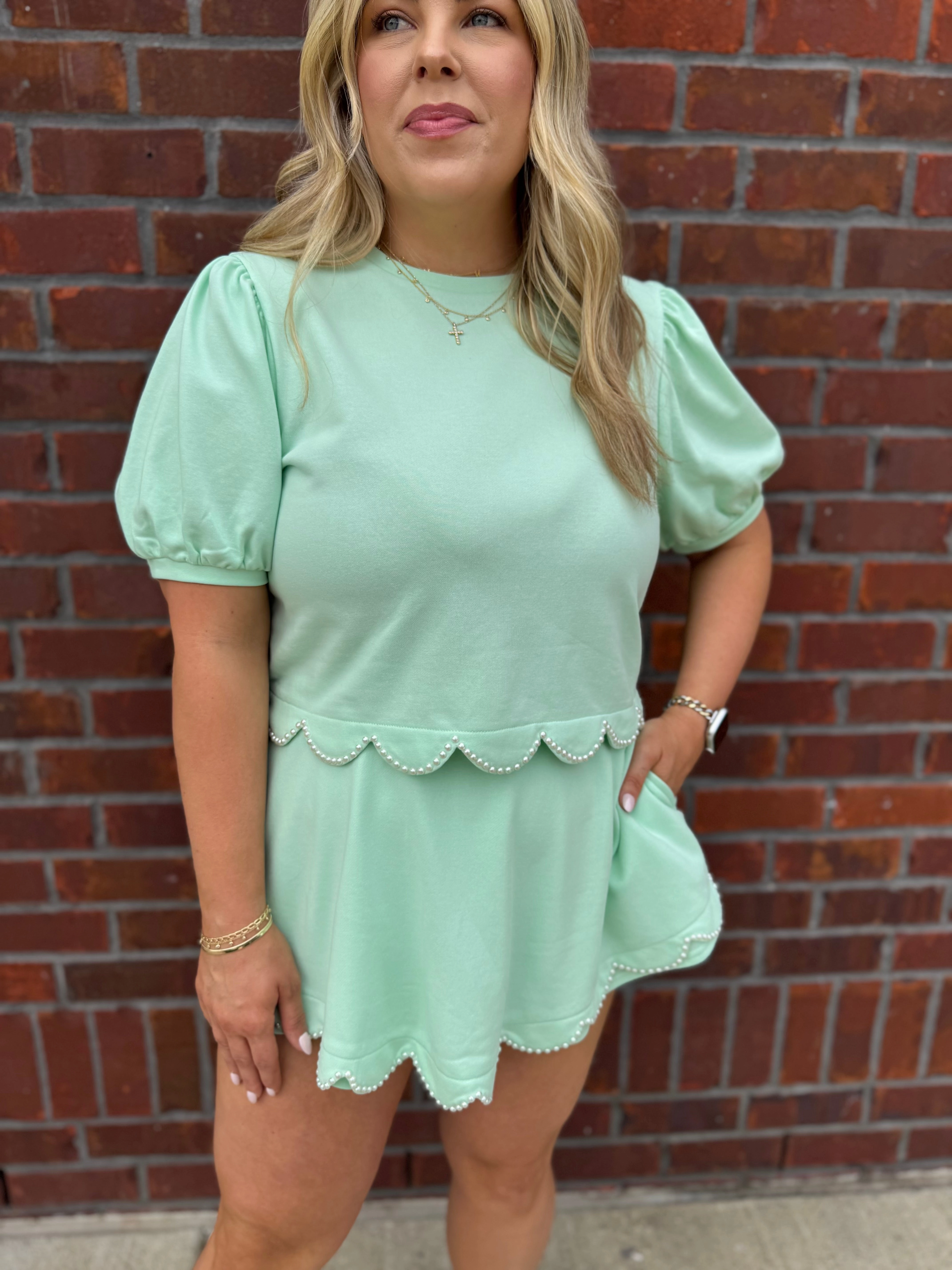 Mint Julep Skort