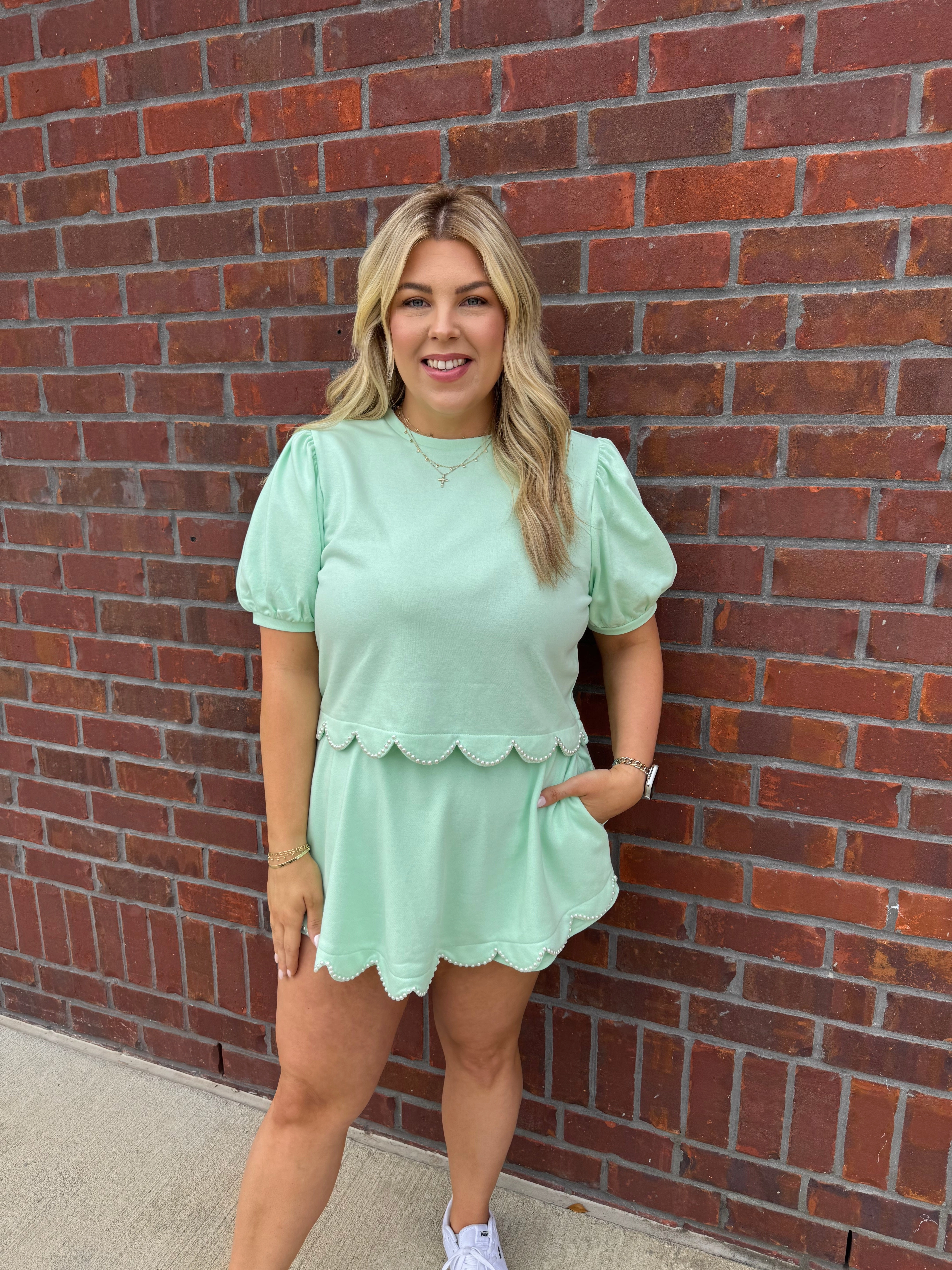 Mint Julep Skort
