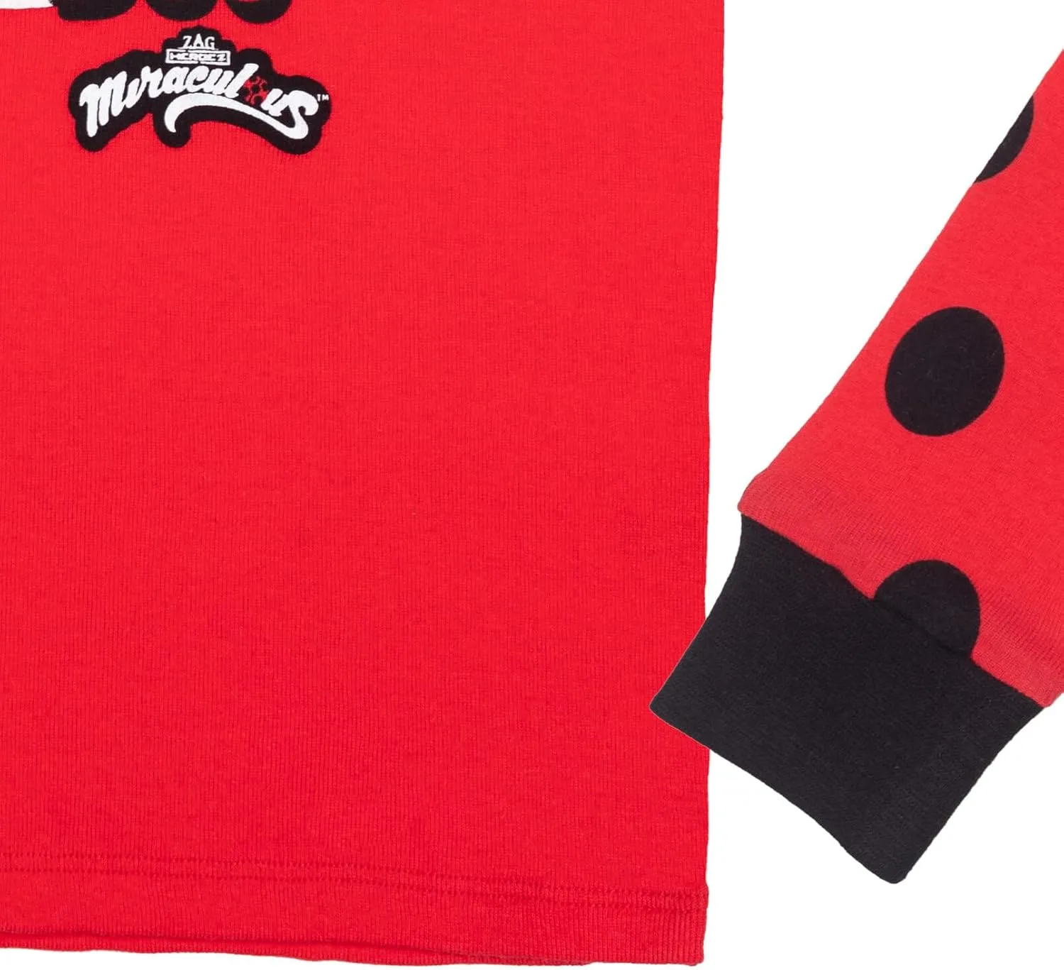 Miraculous Ladybug Girls Pullover Pajama Shirt and Pants Sleep Set Little Kid to Big Kid Sizes (4-5 - 14-16)