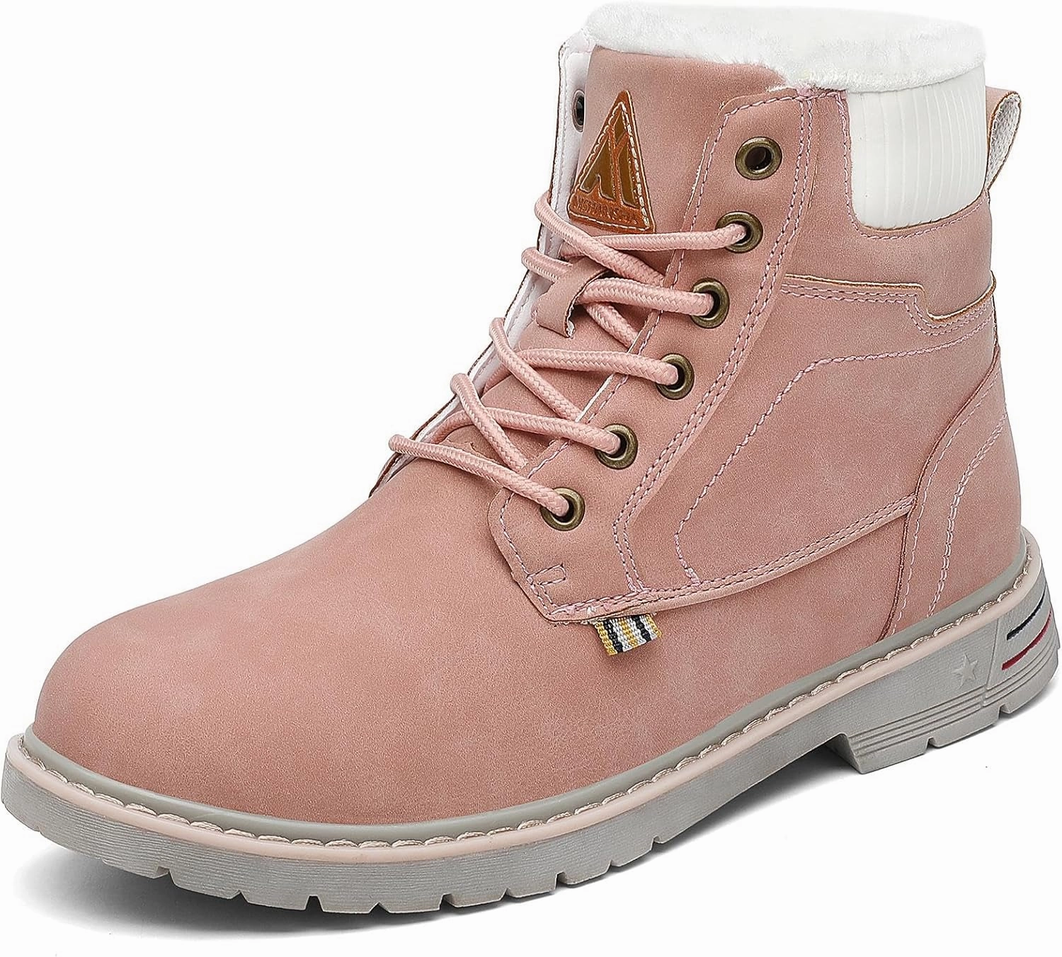 Mishansha Winter Boots for Men Women Waterproof Snow Boots Warm Lined Non Slip Hiking Boot