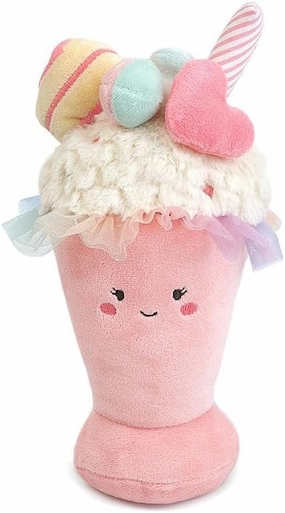 MON AMI Sweet Treat Milkshake Stuffed Toy – 8”, Super Soft Food Plush, Collectible Stuffed Plush for Kids