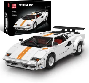 Mould King Super Sports Car Building Blocks Sets, 1349 Pieces Racing Car MOC Building Kit Toys Collectible Set for Adults, Sports Car Model for Car Lover
