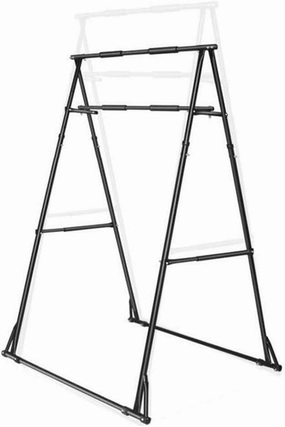 Multi-Function Horizontal Bar, Adjustable Pull-up Device for Home Gym, Stable & Heavy Duty, 200kg Load, Black - 180x120x250cm