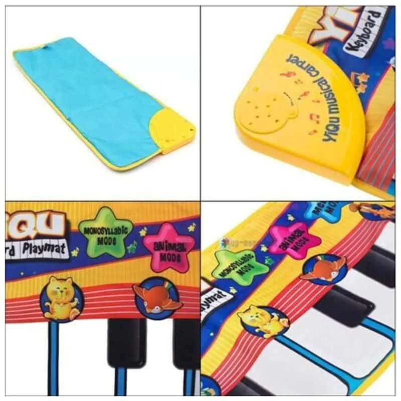 Musical Piano Playmat – Soft, Interactive & Fun