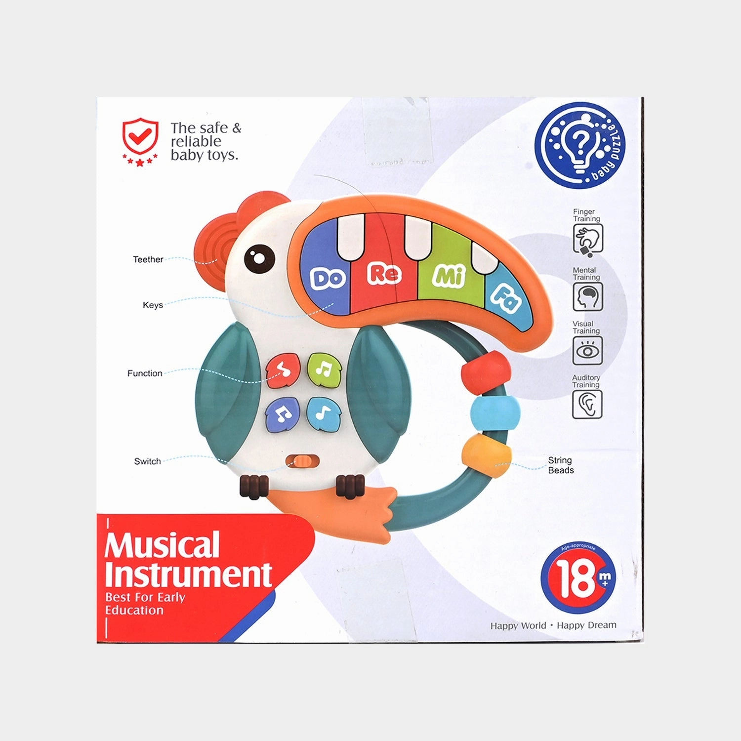 Musical Piano Educational Toy For Kids