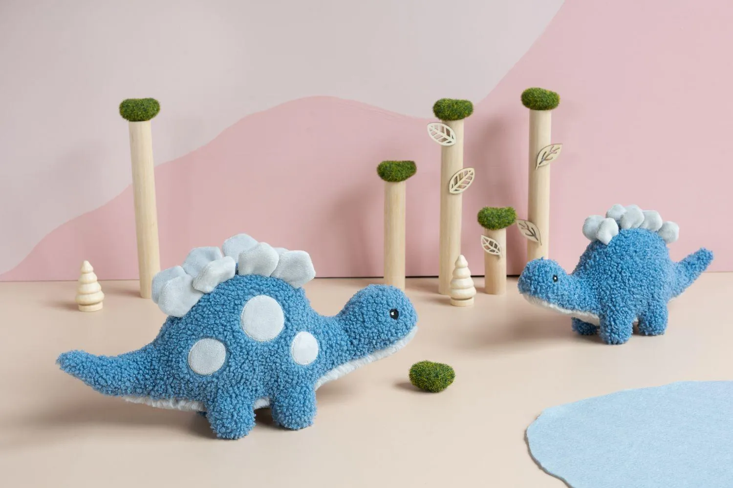 Nana Huchy - Baby Stu the Stegosaurus - Blue
