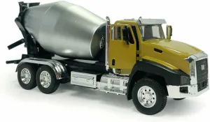 ND 1:50 Alloy Plastic Engineering Truck Mixer Truck Model Car Diecast Kids Toy Gift Pull Back
