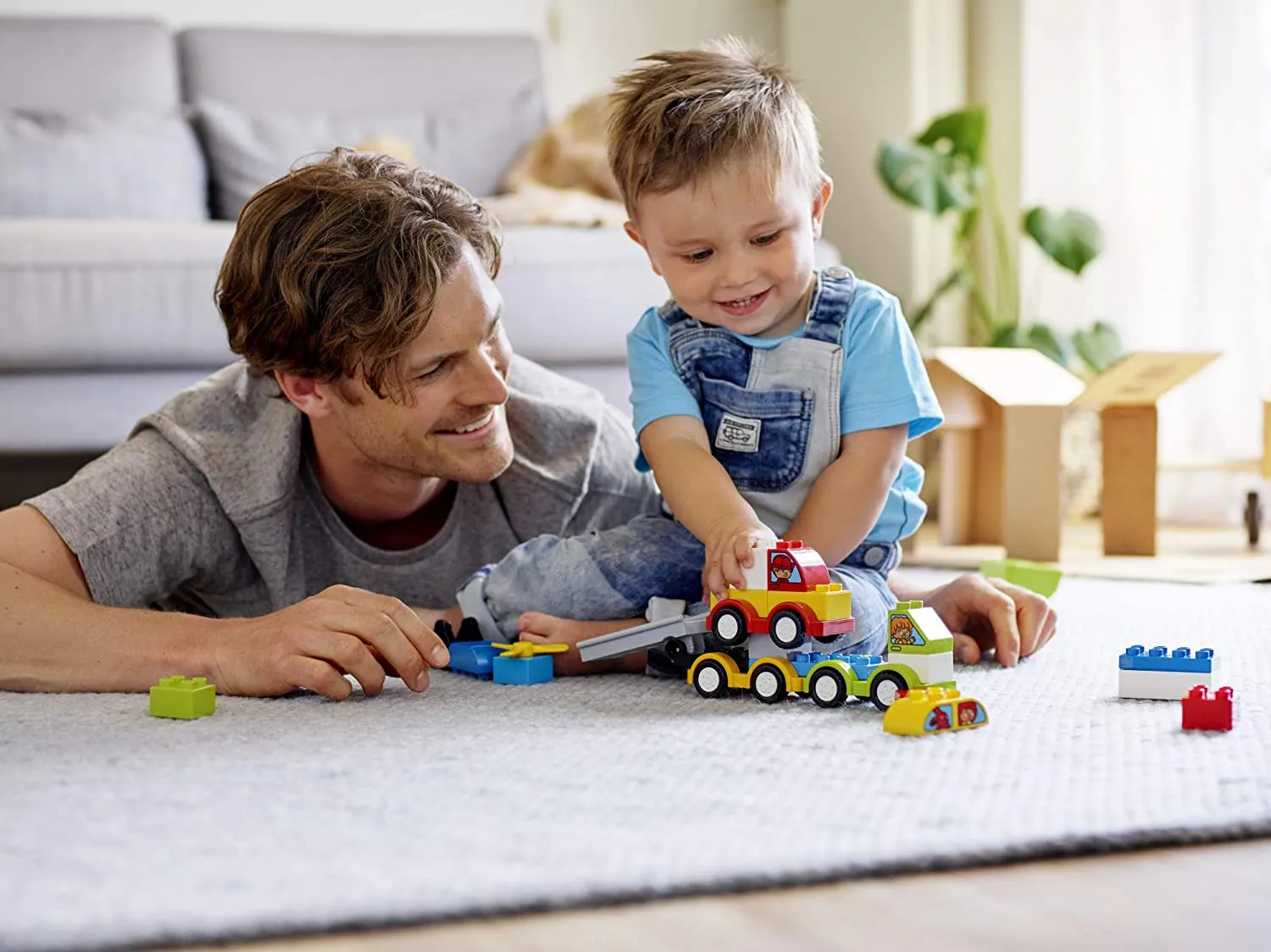 New LEGO DUPLO My First Car Creations 10886 Building Blocks (34 Piece) Retails $85 
