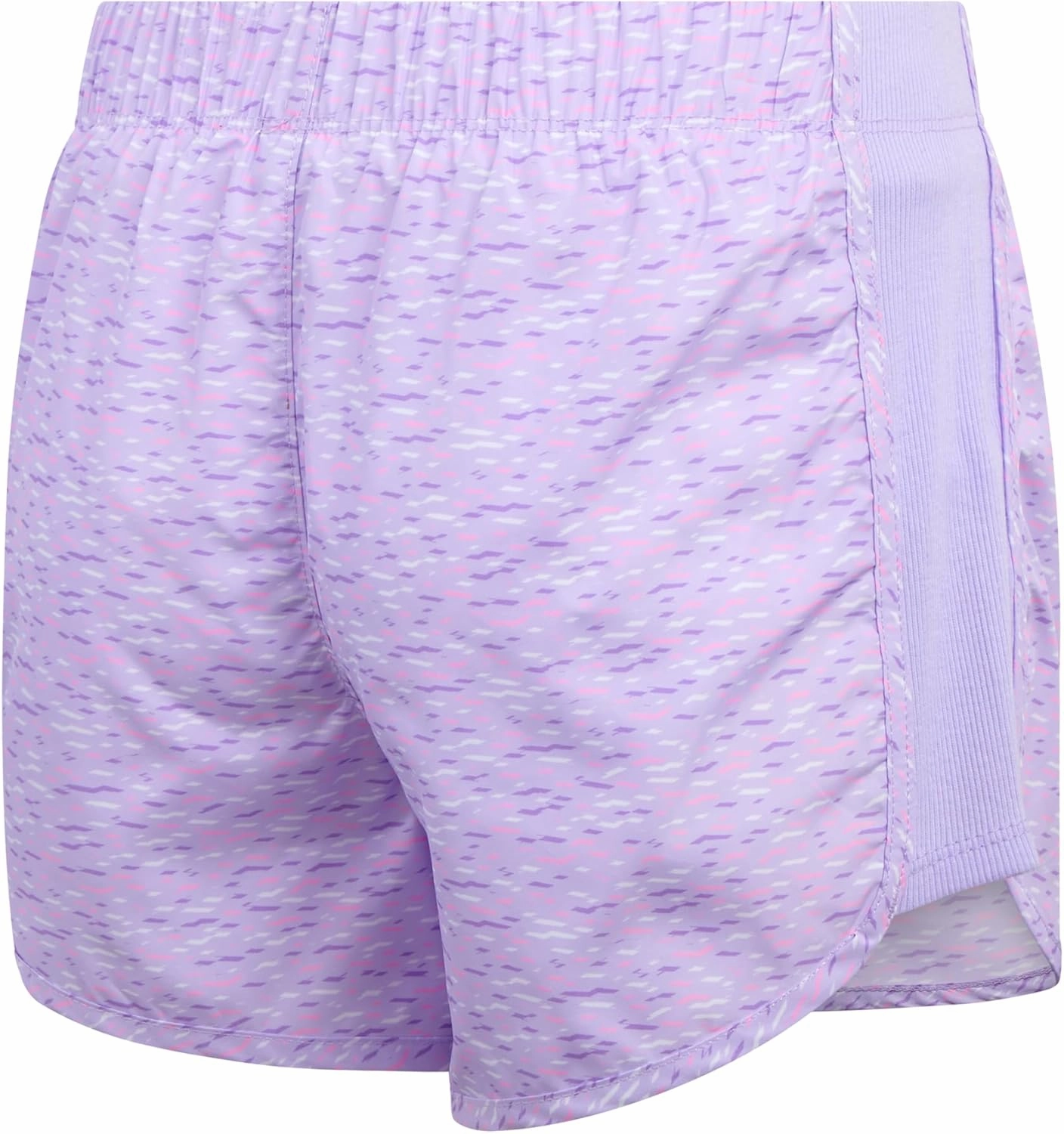 New Balance Girls Active Shorts Set - 2 Piece Performance Ribbed T-Shirt and Shorts - Cute Summer Outfit Set for Girls, 7-12