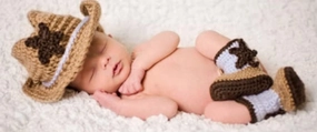 Newborn Photography Props Outfits Cute Cowboy Hat Shoe Set Infant Baby Boy Girl Photoshoot Props Costume
