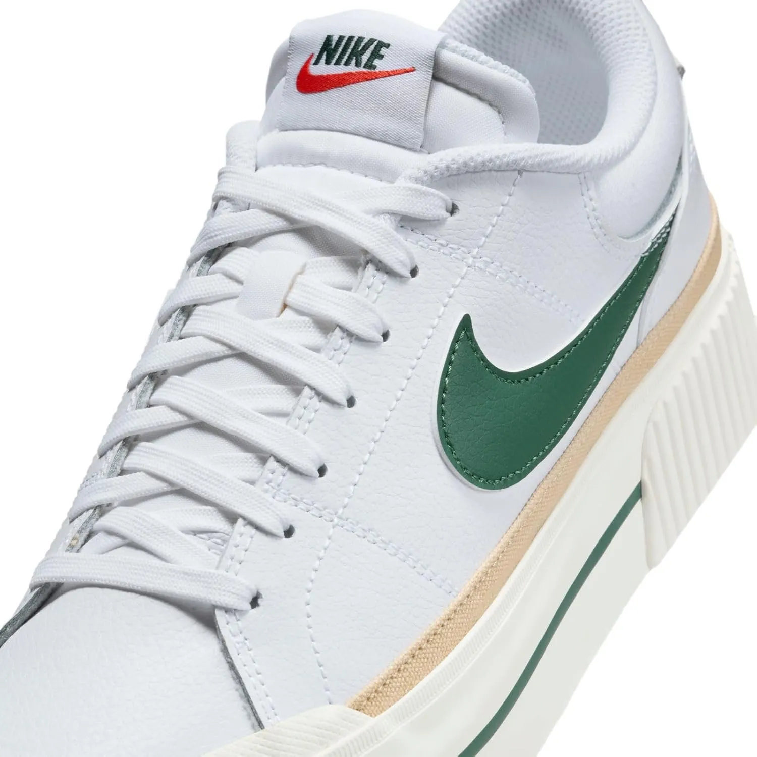 Nike Court Legacy Lift Women's Shoes (DM7590-107, White/Sail/Sesame/Fir)