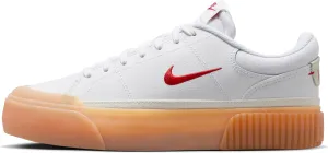 Nike Court Legacy Lift Women's Shoes (FV5526-103, White/Gum Yellow/Sail/University Red)
