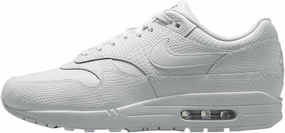 Nike Air Max 1 Premium Men's Shoes (HV1211-100, White/White/Pure Platinum/White)