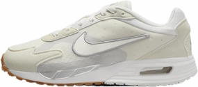 Nike Air Max Solo Women's Shoes (FN0784-104, Summit White/Metallic Silver/Gum Light Brown/Sail) Size 7.5