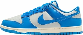 Nike Dunk Low Retro Men's Shoes (HF5441-002, Light Silver/Sail/Light Photo Blue)