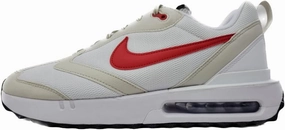 Nike Men's Air Max Dawn, White/University Red, 10.5 M US