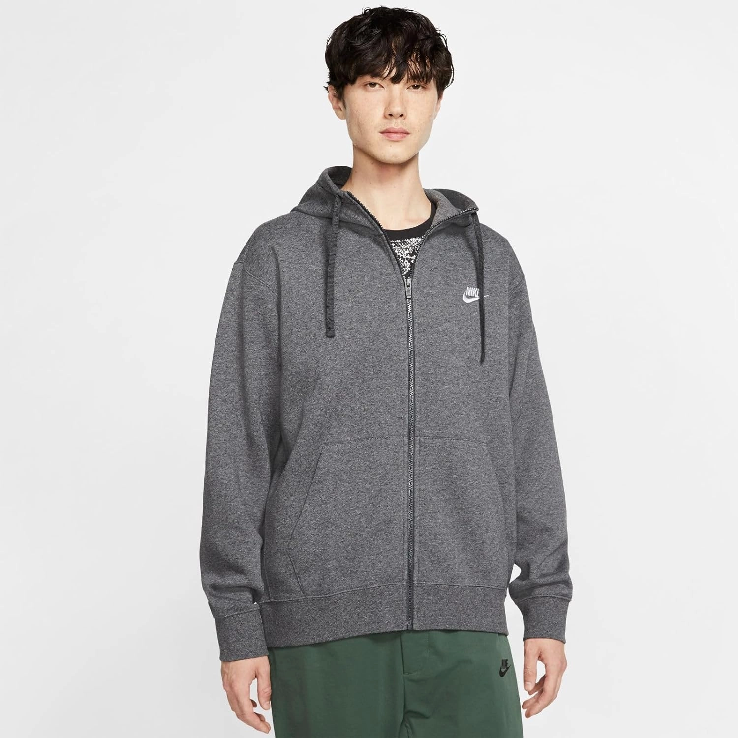 Nike Men's Sportswear Club Fleece Full Zip Hoodie