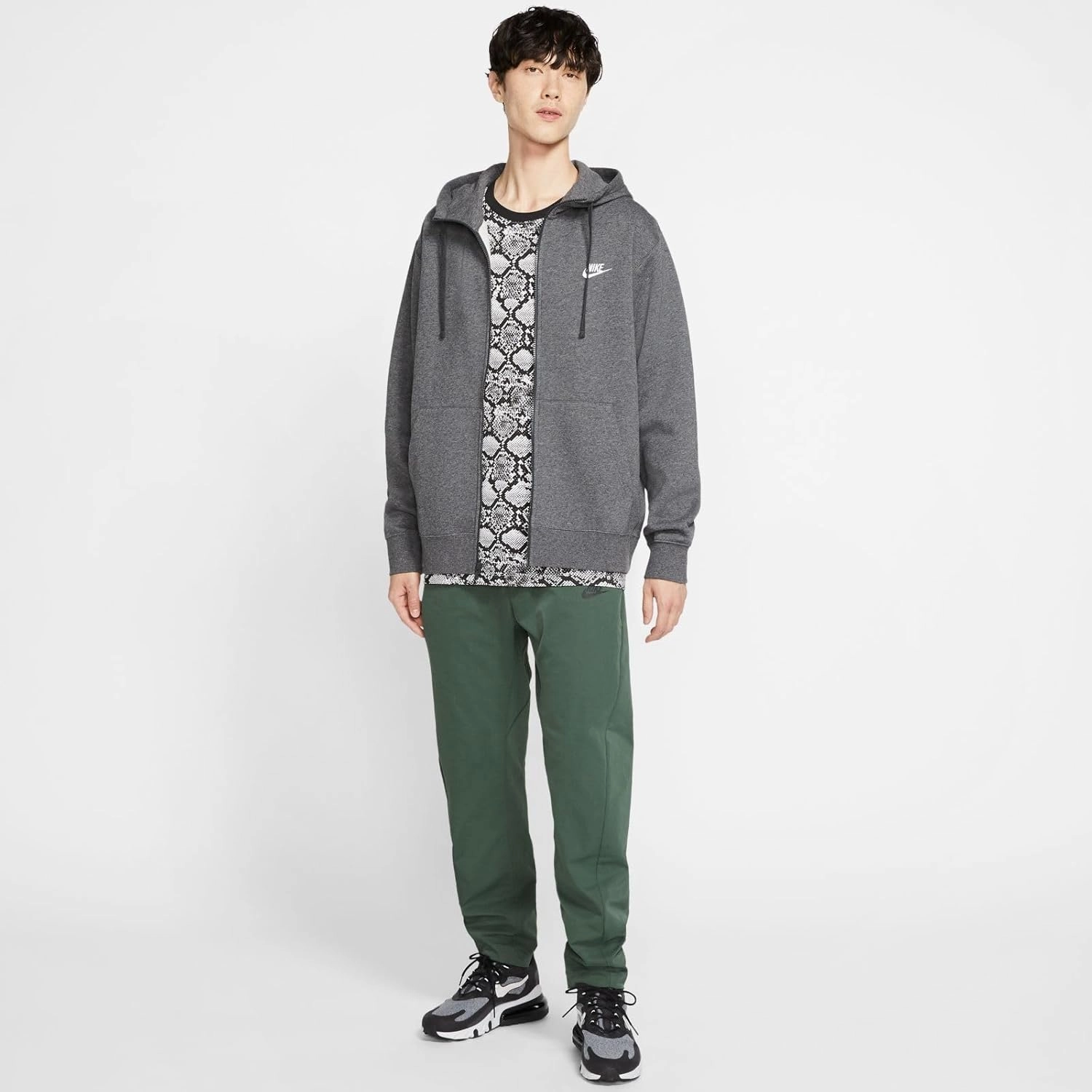 Nike Men's Sportswear Club Fleece Full Zip Hoodie