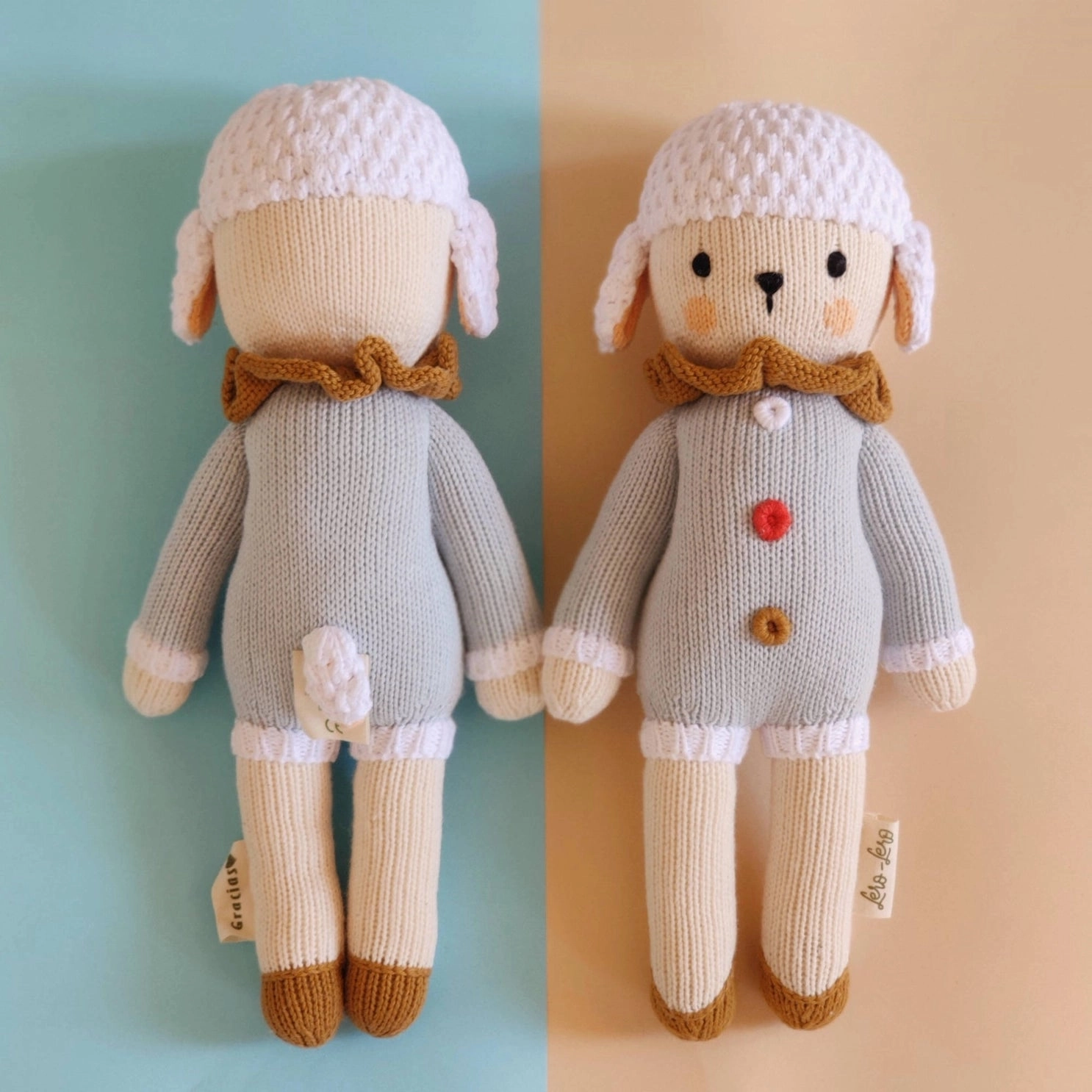 Nino Rainbow, Lamb Sheep Soft Toy