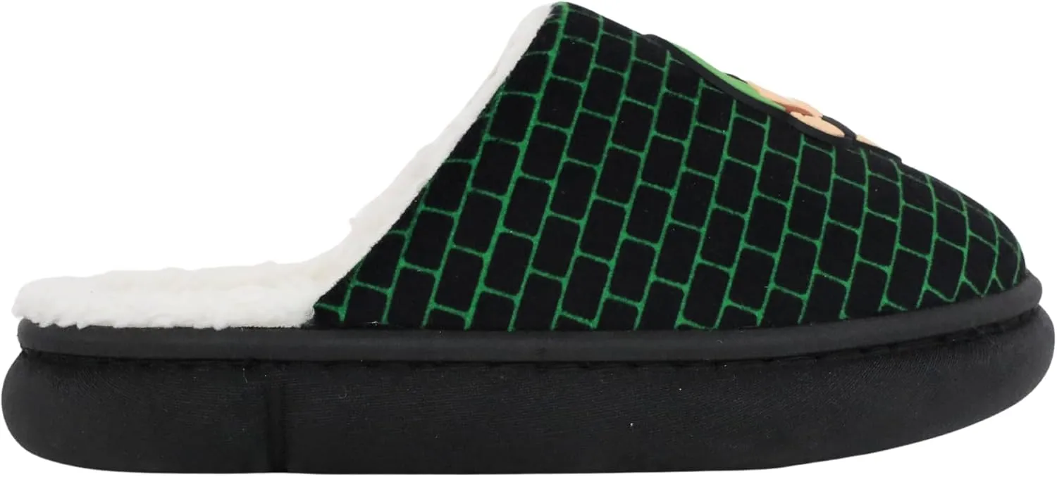 Nintendo Super Mario Bros Kids Cozy Indoor/Outdoor Slippers Shoes Sizes 9-3
