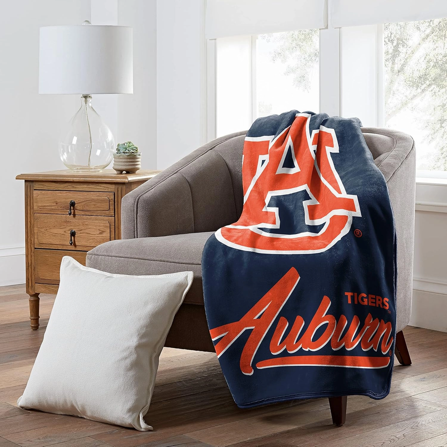 NORTHWEST NCAA Unisex-Adult Raschel Throw Blanket