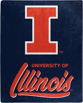 NORTHWEST NCAA Unisex-Adult Raschel Throw Blanket