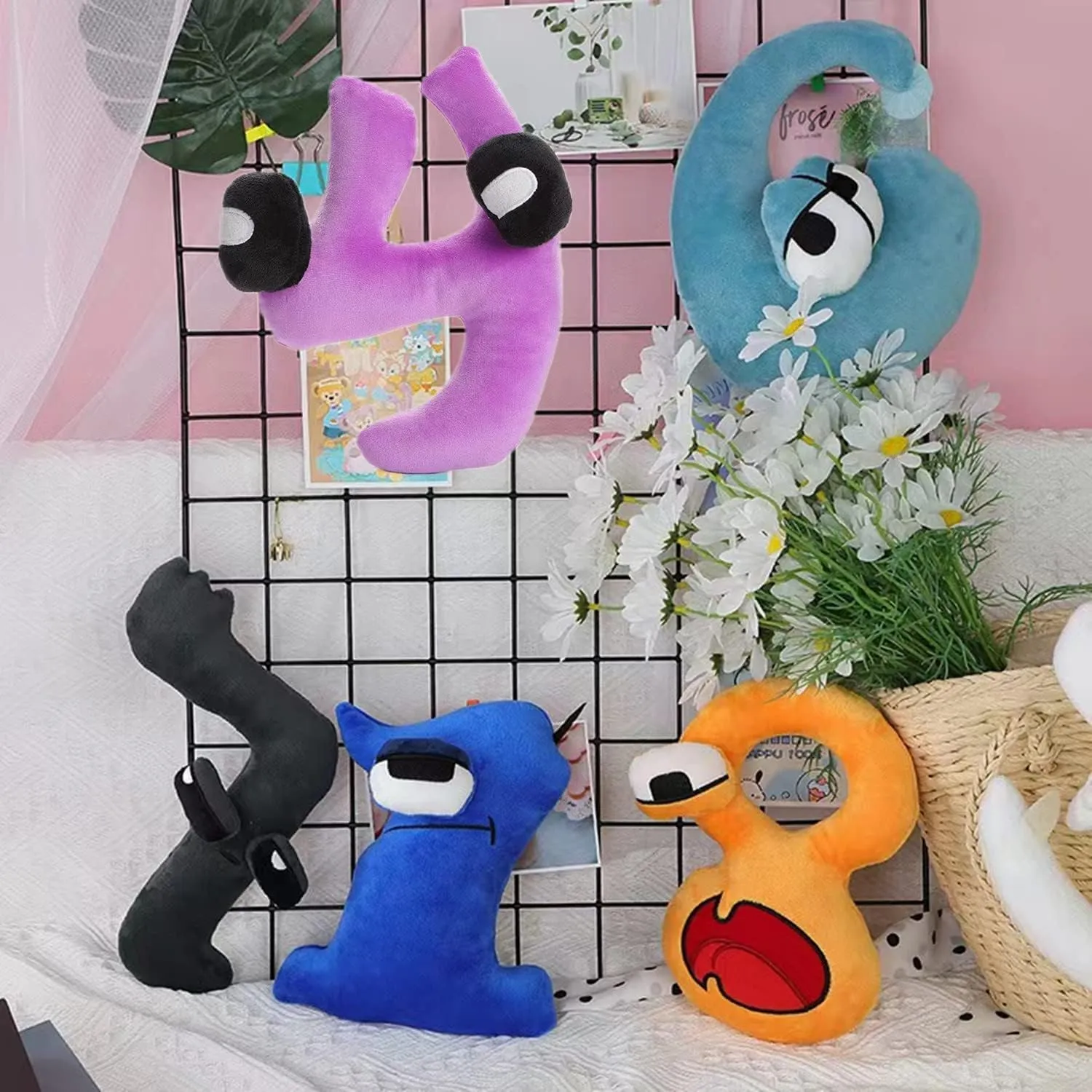 Number Plush Toys - Shape Plush Doll - Initial Education for Boys and Girls Plush - Essential Gifts for Boys and Girls (13)