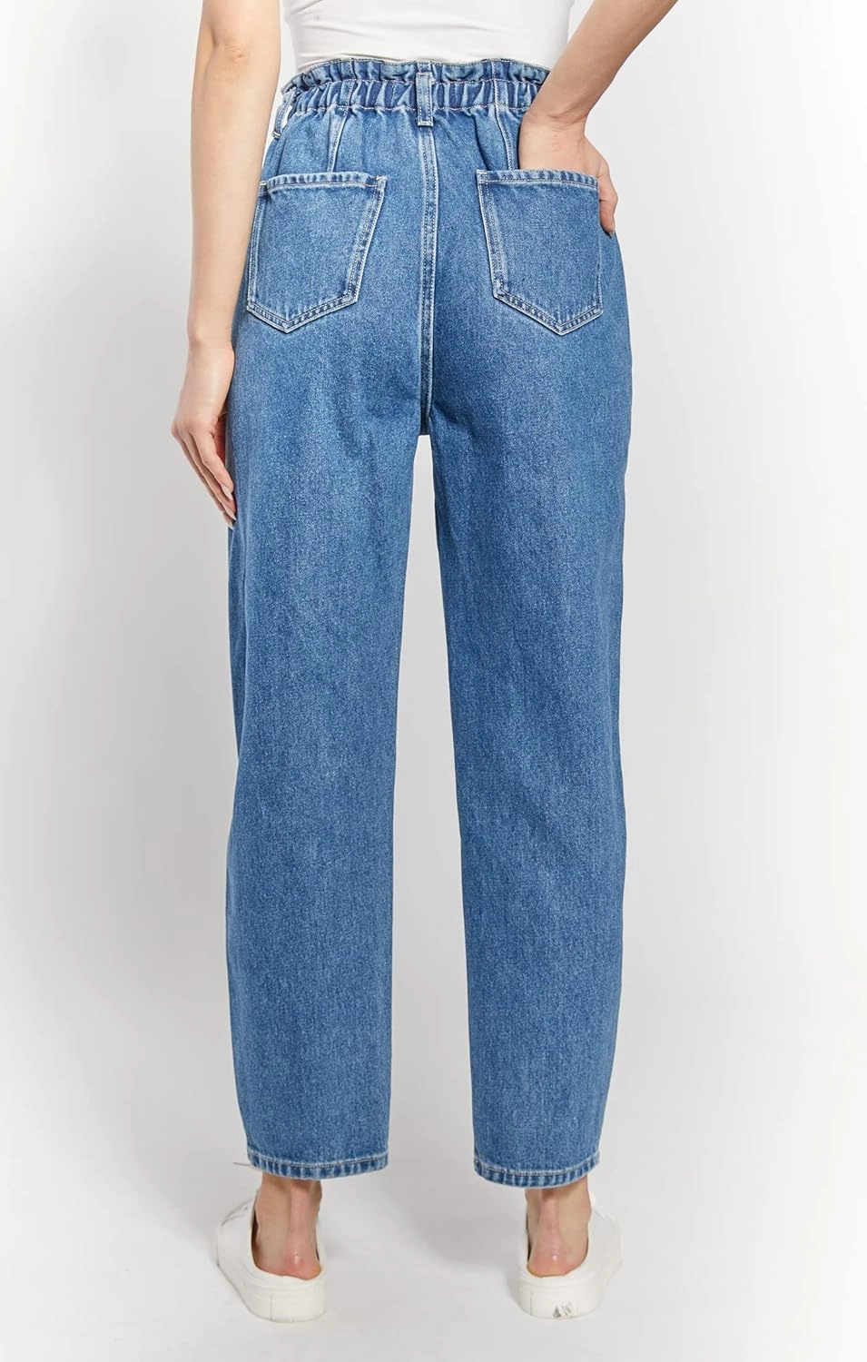 O A T NEW YORK Women's Luxury Clothins Basic High Rise Denim Jeans with Five Pockets, Comfortable & Stylish Pants