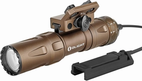 OLIGHT Odin Mini 1250 Lumens Ultra Compact Rechargeable Mlok-Mount Weaponlight, Removable Slide Rail Mount and Remote Switch, 240 Meters Beam Distance, Mlok Included