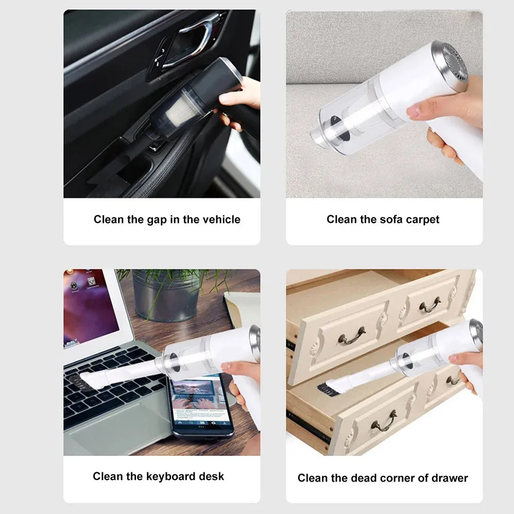 One Glide® Mini Handheld Powerful Car Vacuum Cleaner