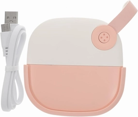 Outdoor Portable Led Makeup Mirror for Girls Compact Design Double-Sided High-Definition USB Rechargeable for Travel and Special Occasions