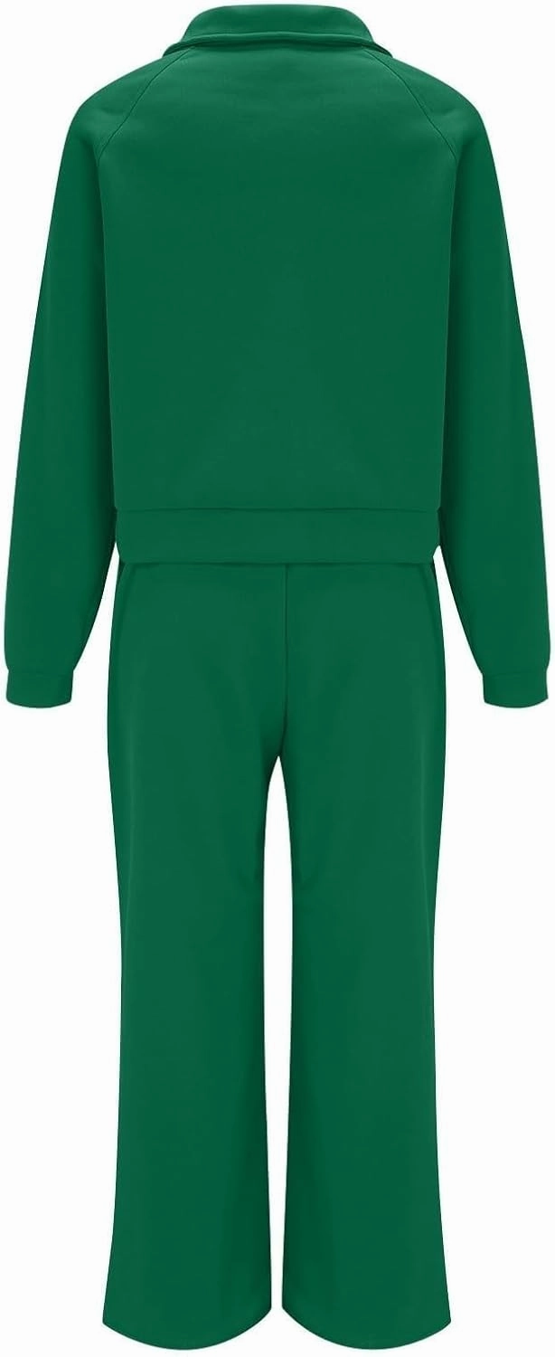 Oversized Sweatshirt Sweatpants Tracksuit Fold Over Yoga Pants Matching Workout Sets Casual Outfit Fashion Sweatpants