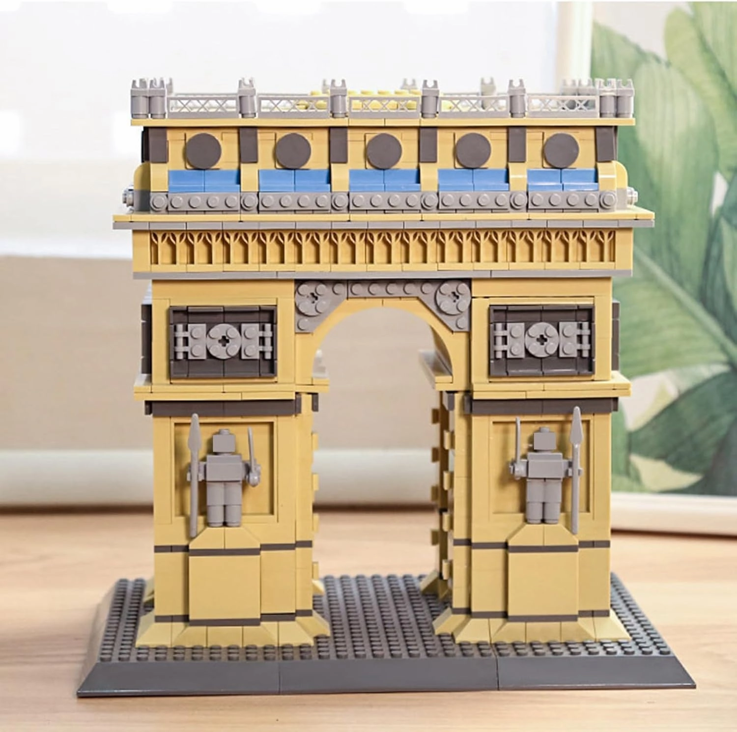 Paris Arc De Triomphe Building Blocks Set, Regular Size Brick World History Architectural Model Educational Toy, Landmark Construction Collection for Kids and Adults, Birthday Gift, 1399 PCS
