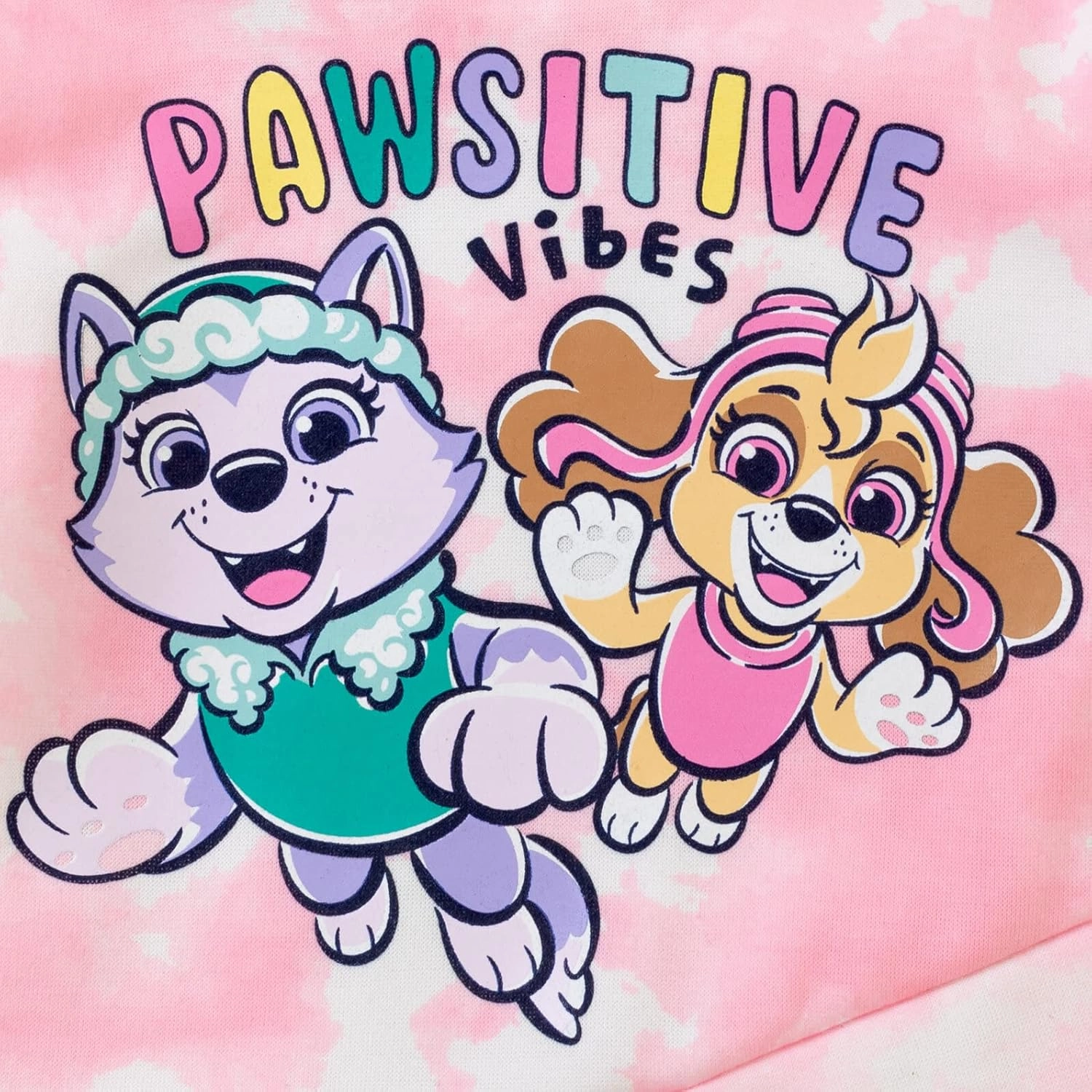 Paw Patrol Everest Skye Girls Pullover Crossover Fleece Hoodie and Leggings Outfit Set Toddler to Little Kid