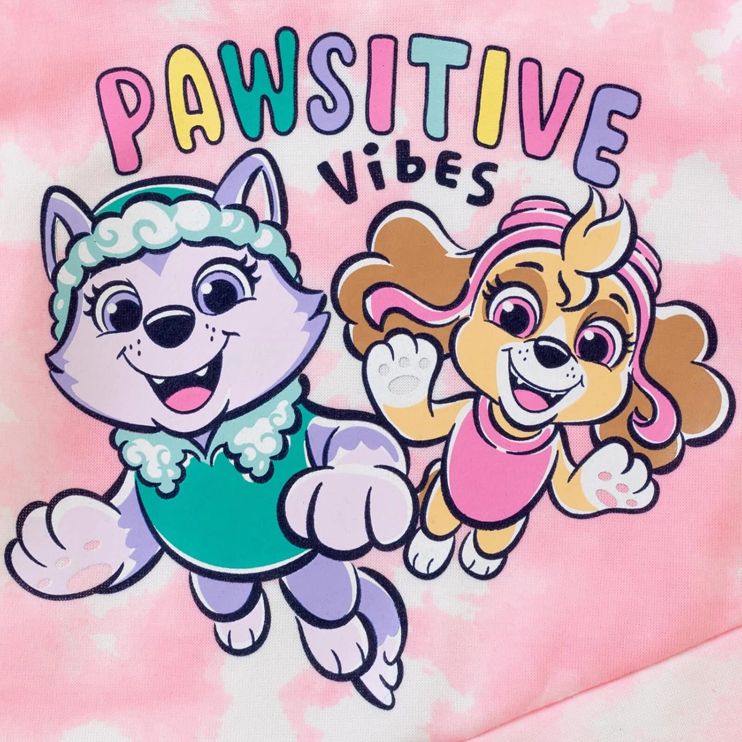 Paw Patrol Everest Skye Girls Pullover Crossover Fleece Hoodie and Leggings Outfit Set Toddler to Little Kid