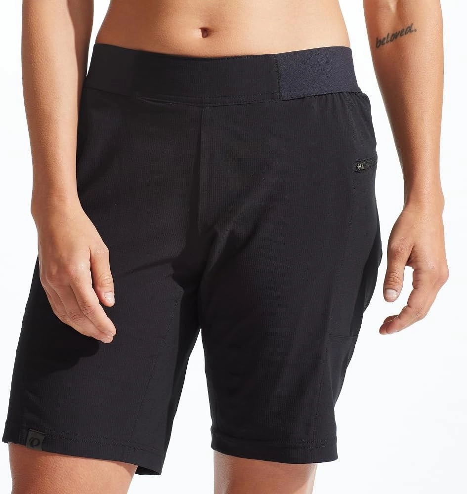 PEARL IZUMI Women's Mountain Bike Short. Detachable Chamois Liner & Two Zippered Pockets. Comfortable & Durable 9.5" Inseam