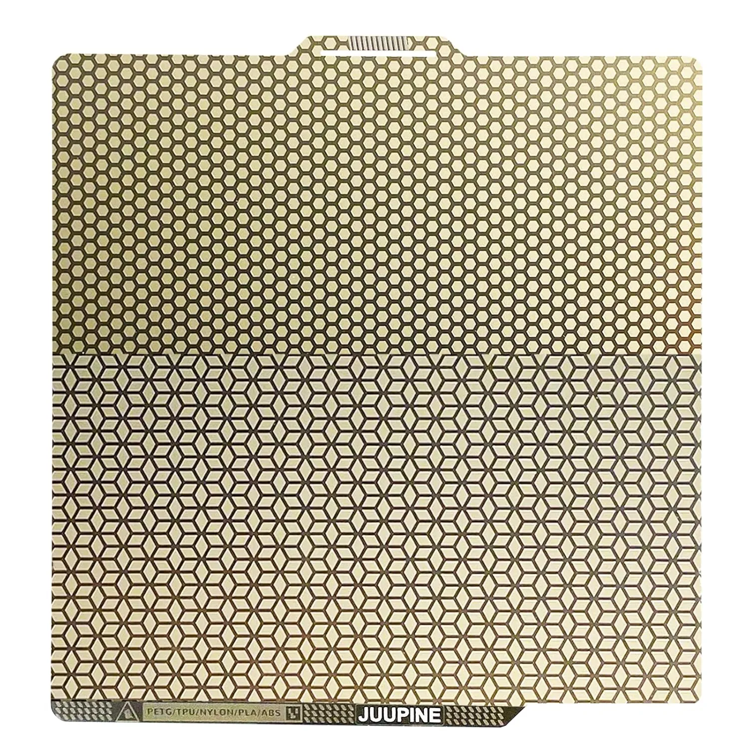 PEI Honeycomb Sheet,Upgraded 0.5mm Etched Bambu Build Plate for Bambu Lab X1C/X1/X1E/P1P/P1S/A1 3D Pritner,Honeycomb Square Flexible Spring Steel Sheet for Bambu Lab 3D Printer 257x257mm.
