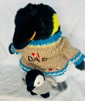 Penguin and Chick Father's Day Penguin (11" Tall)