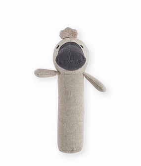Pete The Platypus Hand Rattle