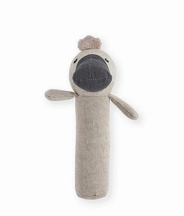 Pete The Platypus Hand Rattle