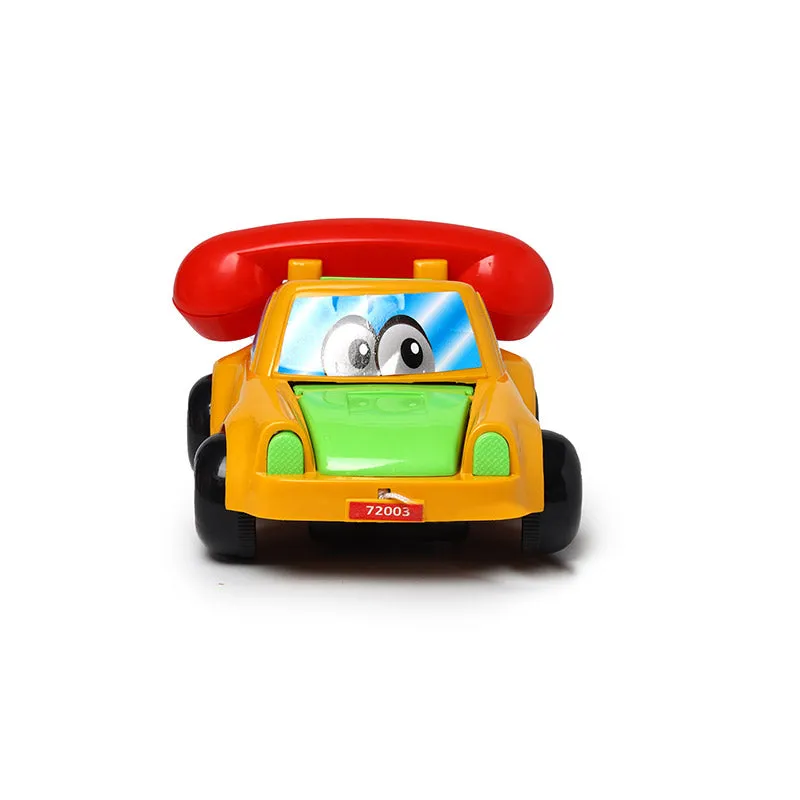 Phonic Car Pull Along | Interactive pull toy | Toy for walking babies Toddler | Movement toy | Early learning  Pull toy | Toddler activity toy | For age 12  Months