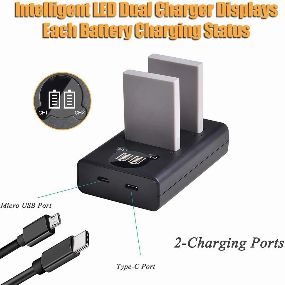 Pickle Battery 2 Pack   2 Charger Kit Replacement for Nikon EN-EL5, MH-61 and Nikon Coolpix 3700, 4200, 5200, 5900, 7900, P3, P4, P80, P90, P100, P500, P510, P520, P530, P5000, P5100, P6000, S10 Cameras