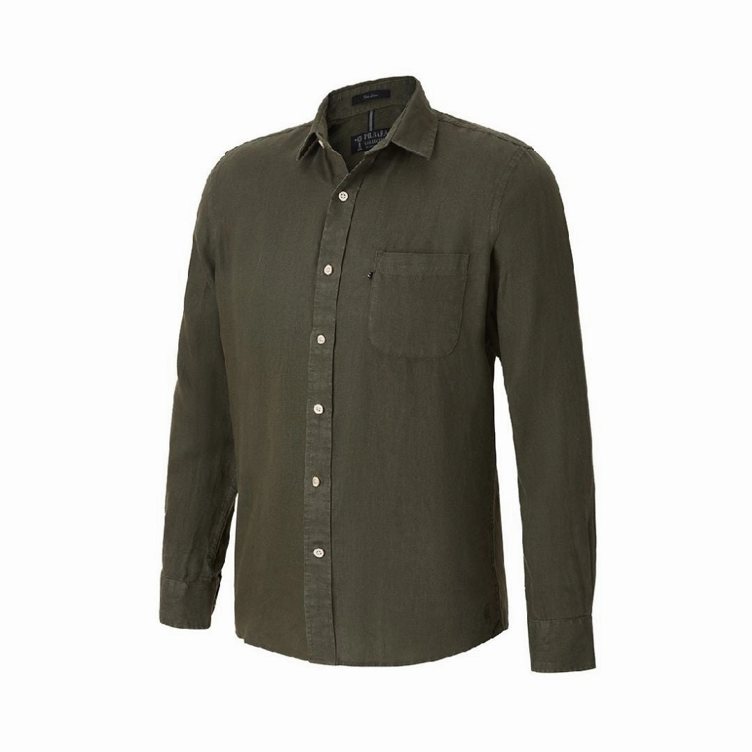 Pilbara Long Sleeve Linen Shirt