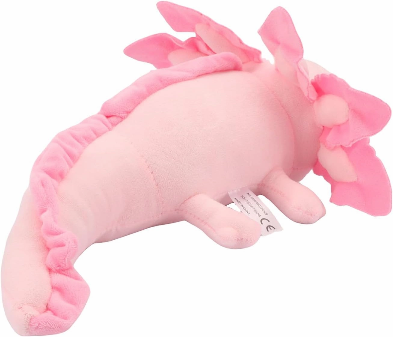 Pink Realistic Axolotl Plush Toy 17.7", Adorable Soft Salamander Stuffed Animal, Ultra-Soft Hugging Plushies Pillow, Ideal Gift for Kids, Girls, Boys, Birthday Holiday Christmas