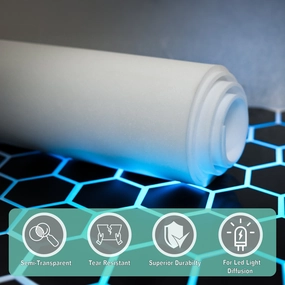 Plastazote LD45® - (Led Foam) - (Light Diffusing Sheets for Cosplay, Costuming,Craft, and Lighting Installations)
